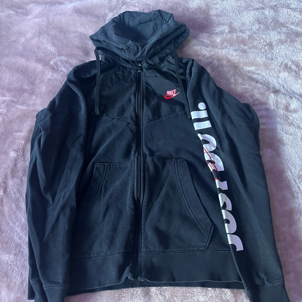 nike just do it zip up